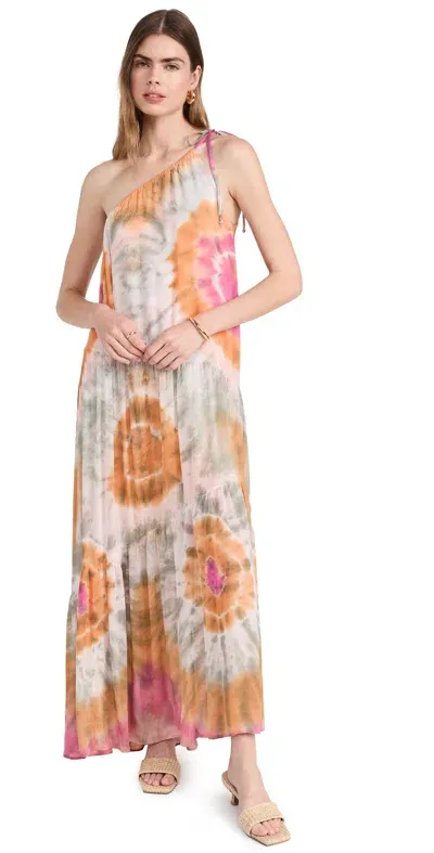 Young Fabulous & Broke Kiana Dress Mandarin Venus Wash