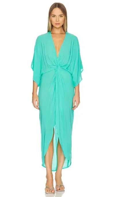 Young Fabulous & Broke Siren Maxi Dress In Jade