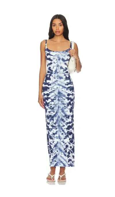 Young Fabulous & Broke Tonya Maxi Dress In Blue