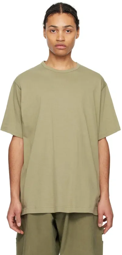 Ys For Men Khaki Printed T-shirt In 2 Khaki