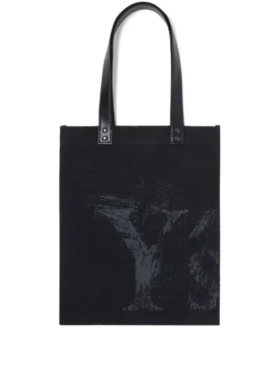 Y's Kasure Lease Tote Bag In Black