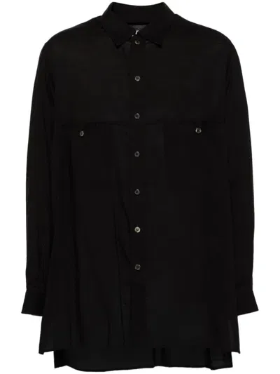 Y's Long-sleeved Shirt In Black