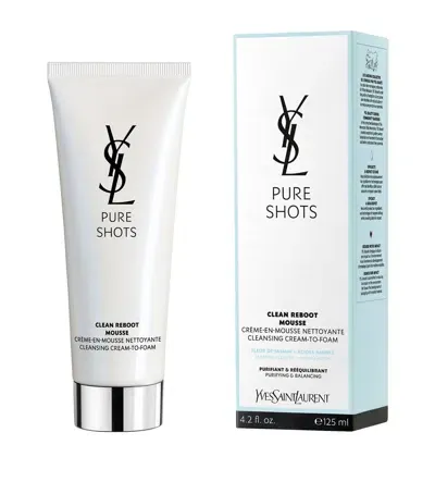 Ysl Pure Shots Clean Reboot Cleaners In White