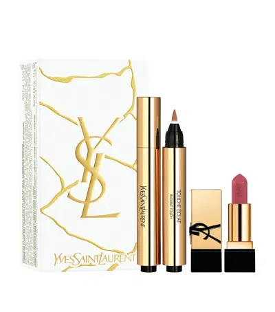 Ysl Touche Éclat Illuminating Pen Gift Set In White