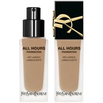 Ysl Yves Saint Laurent All Hours Luminous Matte Foundation With Spf 39 25ml (various Shades) - Mc2