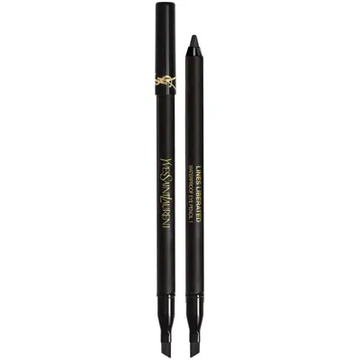 Ysl Yves Saint Laurent Lines Libeterated Eyeliner 1.2g (various Shades) - Unbridled Black