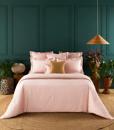 Yves Delorme Triomphe King Duvet Cover In Pink