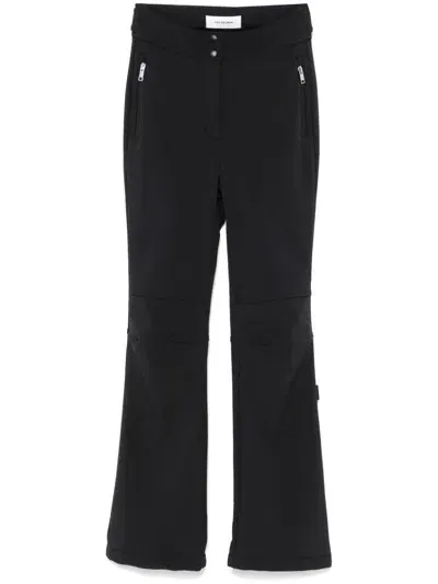 Yves Salomon Slight-flared Ski Bottoms In Black