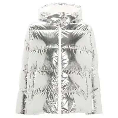 Yves Salomon Outerwears In Silver