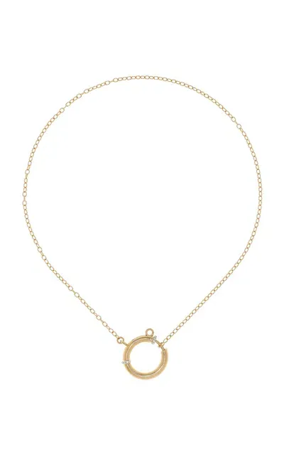 Yvonne Léon 18k Yellow Gold Diamond Necklace