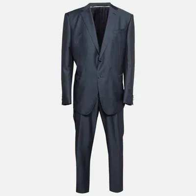 Pre-owned Z Zegna Grey Wool Tailored Suit Set 4xl