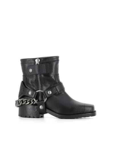 Zadig &amp; Voltaire Ankle Boot Igata In Black