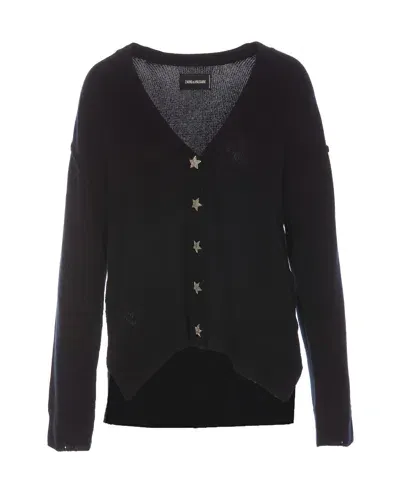 Zadig &amp; Voltaire Mirka Cardigan In Black