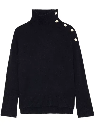 Zadig & Voltaire Alma Bijoux Jumper In Encre