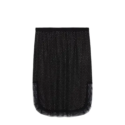 Zadig & Voltaire Jozy Midi Skirt In Black