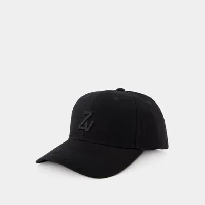 Zadig & Voltaire Klelia Zv Initiale Cap -  - Cotton - Black