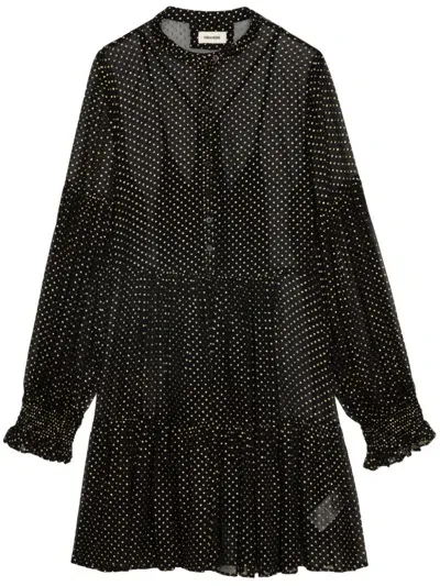 Zadig & Voltaire Randy Dress In Black