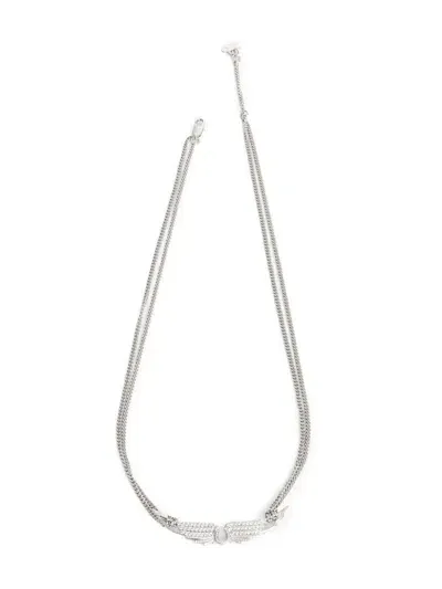 Zadig & Voltaire Rock Choker Necklace In Silver