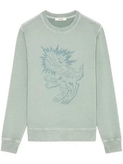 Zadig & Voltaire Simba Sweatshirt In Grau