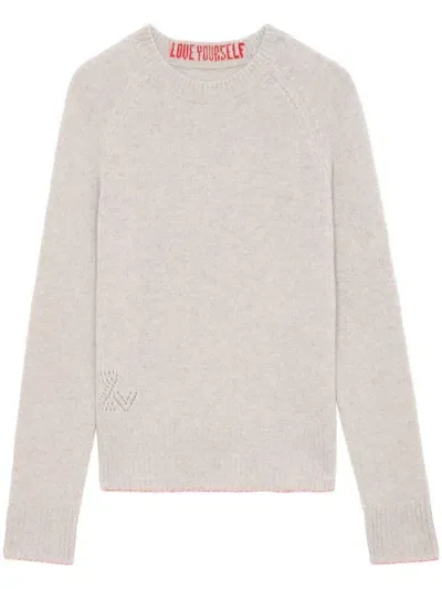 Zadig & Voltaire Sourcy Jumper In Beige