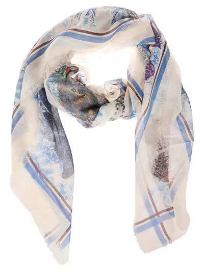 Zadig & Voltaire Kerry Scarf In Multi