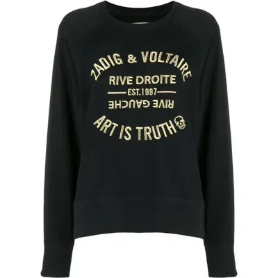 Zadig & Voltaire Zadig&voltaire Noir Cotton Sweatshirt