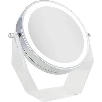 Zadro Lighted Makeup Mirror With Magnification & Swivel In Chrome