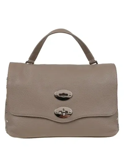 Zanellato Postina Medium Tote Bag In Brown