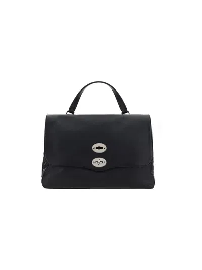 Zanellato Daily Postina Bag In Black Nero