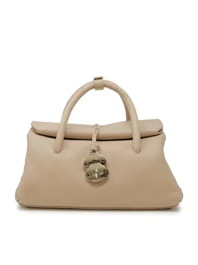 Zanellato Dotta Centauro Leather Handbag In Brown