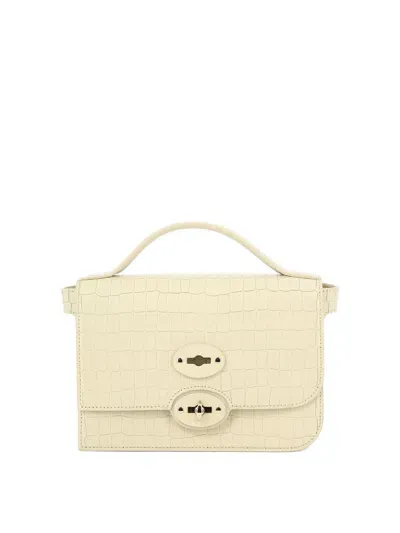 Zanellato Ella Cayman Handbags In Beige