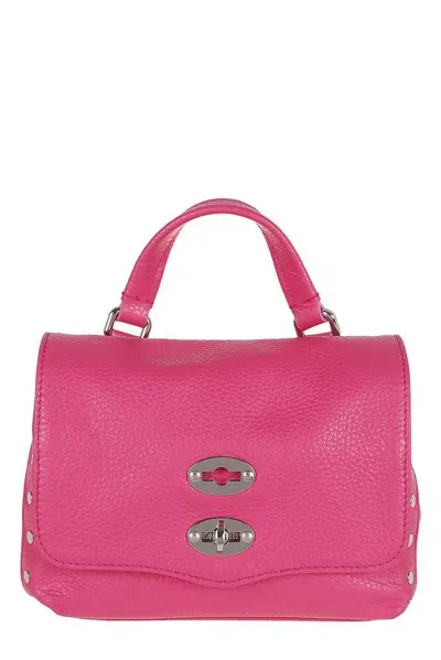 Zanellato Postina Daily Giorno Baby Top Handle Bag In Pink