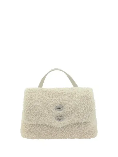 Zanellato Postina Dolly Handbag In White Merinos