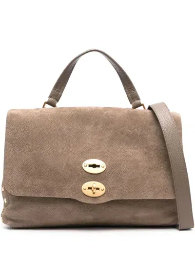 Zanellato Postina Jones Tote Bag In Grey