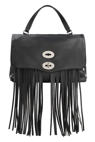 Zanellato Postina S Leather Handbag In Black