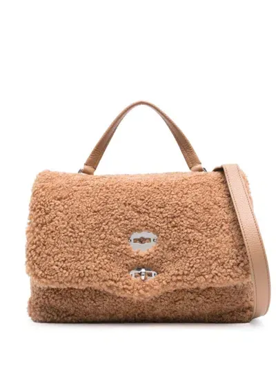 Zanellato Small Postina Cross Body Bag In Neutrals