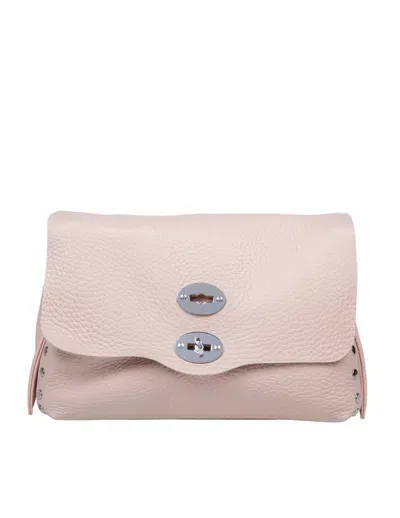 Zanellato Soft Leather Bag That Can Be Carried By Hand Or Over The Shoulder In Neutrals