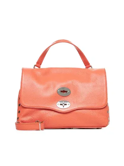 Zanellato Tote In Orange Carota Fucina