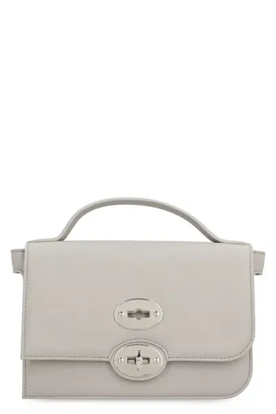 Zanellato Women's Ella Leather Handbag In Grey