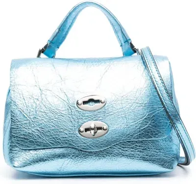 Zanellato Baby Postina Cortina Handbag In Blue