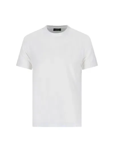 Zanone T-shirt In Icecotton In White