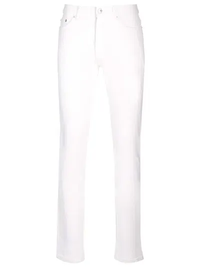 Zegna 5 Pocket Jeans In White