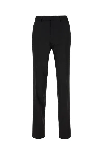 Zegna Black Wool Pants