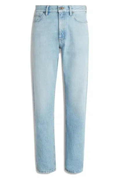 Zegna City Fit Nonstretch Denim Jeans In Blue