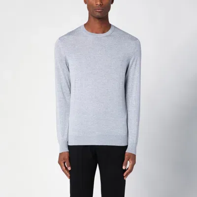 Zegna Grey Wool Sweater