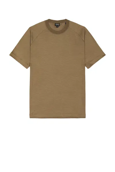 Zegna High Performance T-shirt In Khaki