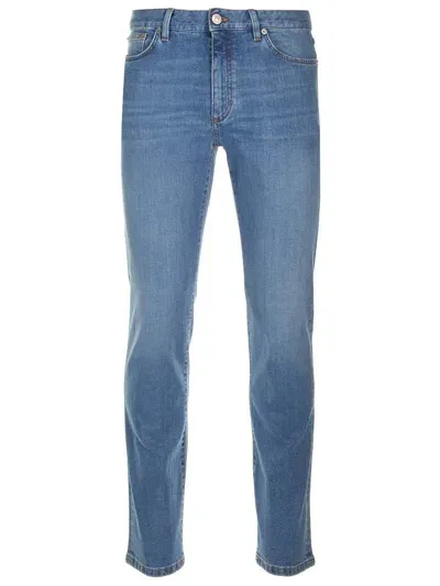 Zegna Roccia Jeans In Blue