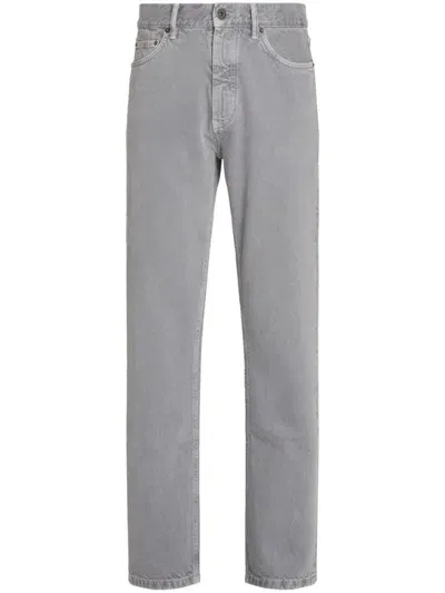 Zegna Roccia Jeans In Grey