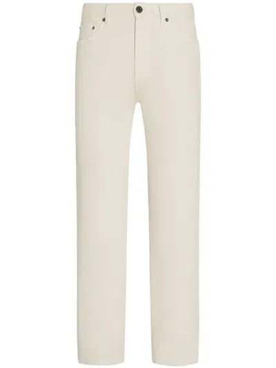 Zegna Roccia Jeans In White