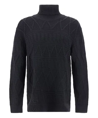 Zegna Roll-neck Sweater In Multicolor